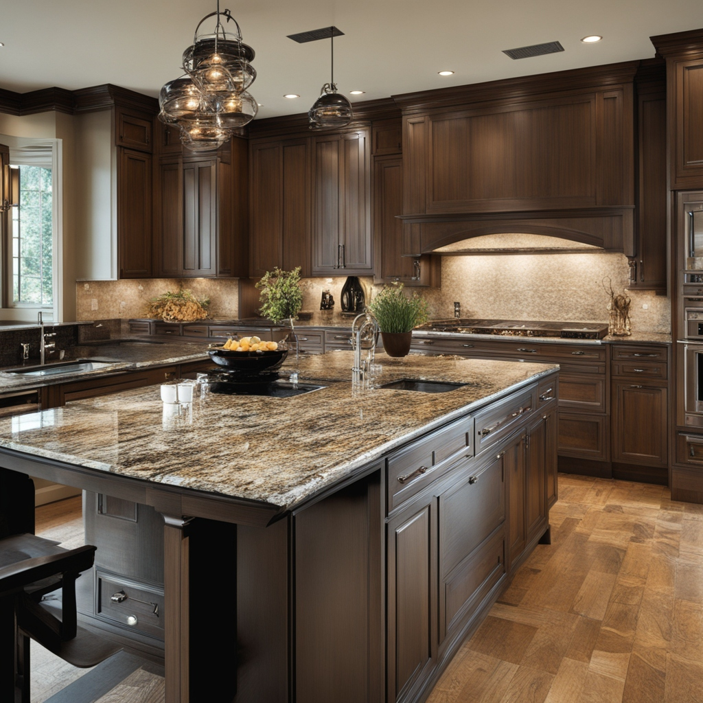 wooden kitchen