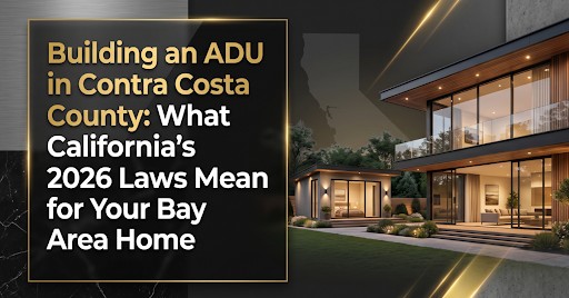 Building an ADU in Contra Costa County backyard built by Mazzamuto Construction