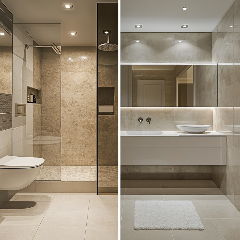 Examples of mistakes and best practices in bathroom remodeling projects