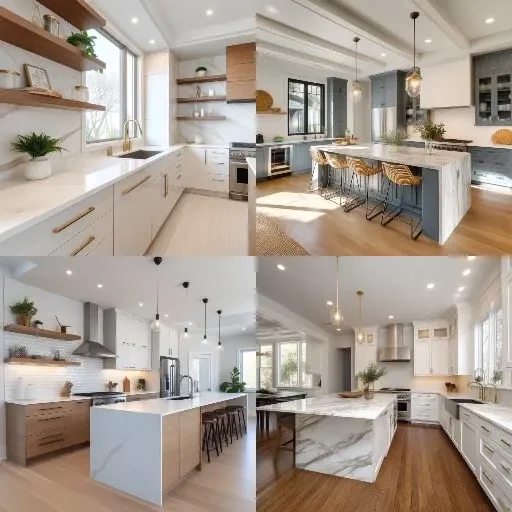 Modern kitchen remodel showing how much does a kitchen renovation cost