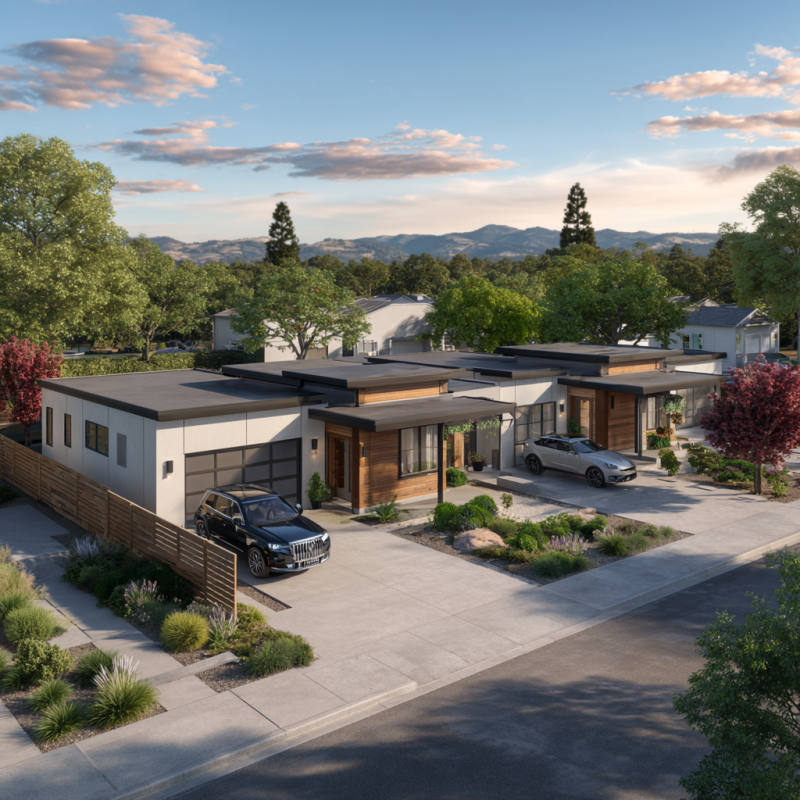 In law unit Pleasant Hill showing flexible design, rental income potential, and added property value