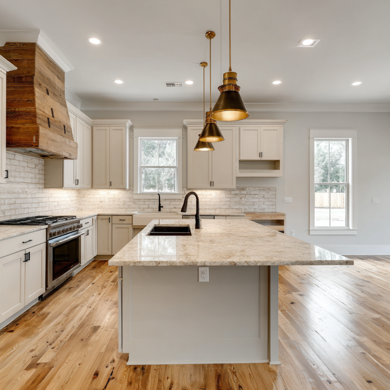 Lafayette kitchen remodel with modern design, cabinets, countertops, and flooring