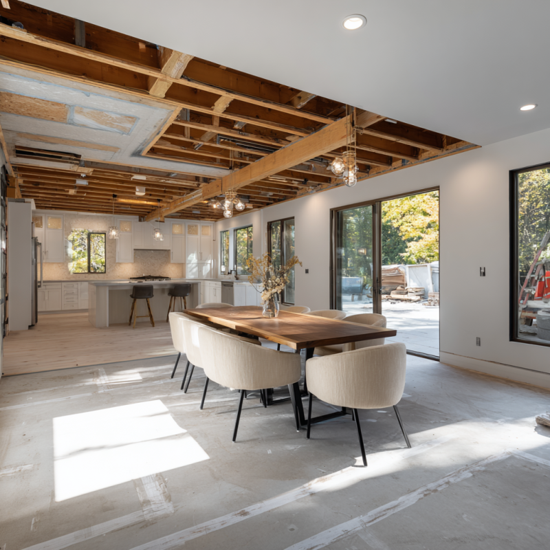 Pleasant Hill kitchen remodel with modern cabinets and countertops