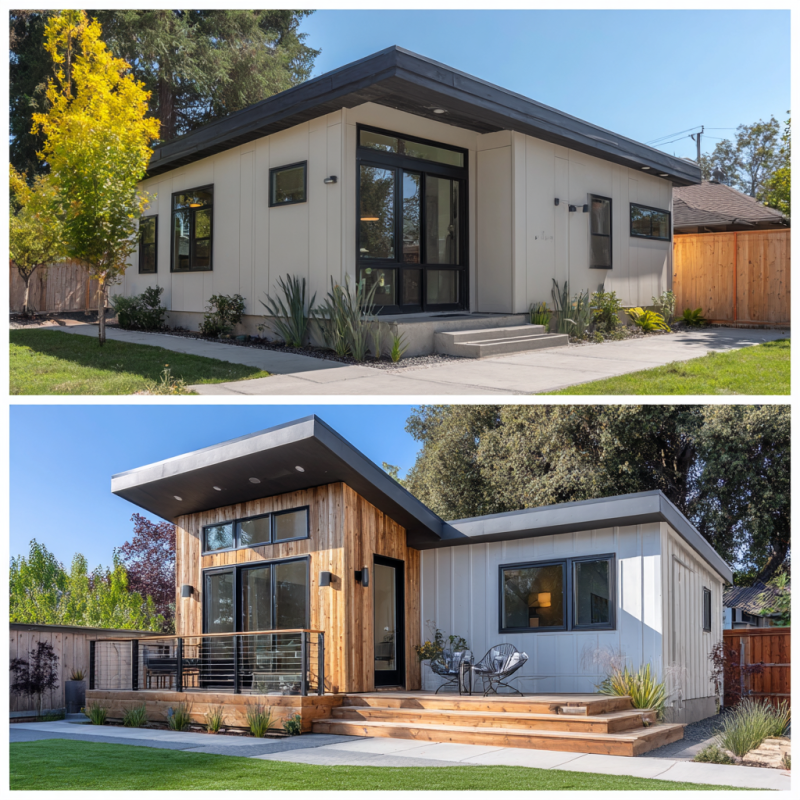 What Are the Best ADU Designs for Lafayette showcasing detached, attached, and garage conversion ADU options