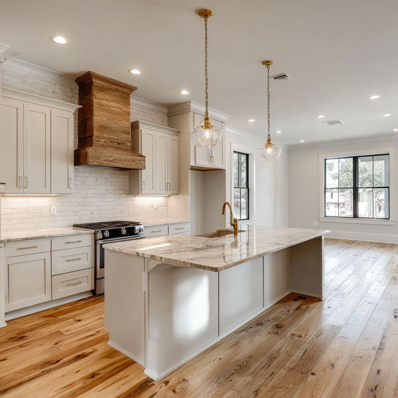 What are the best kitchen design trends for Lafayette homes with modern layouts, storage, eco-friendly features, and finishes