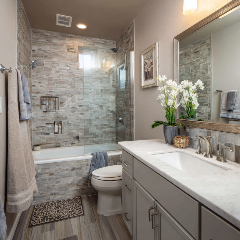 When is the best time to schedule a bathroom remodel in Pleasant Hill with modern finishes
