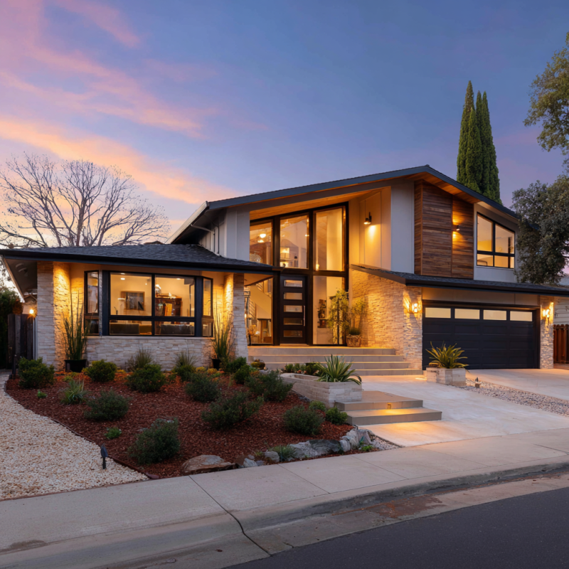 whole house remodel in pleasant hill modern home renovation design