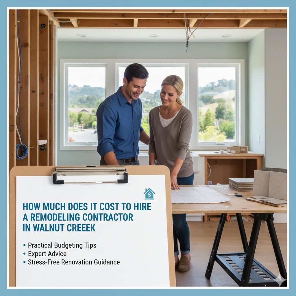 How Much Does It Cost to Hire a Remodeling Contractor in Walnut Creek
