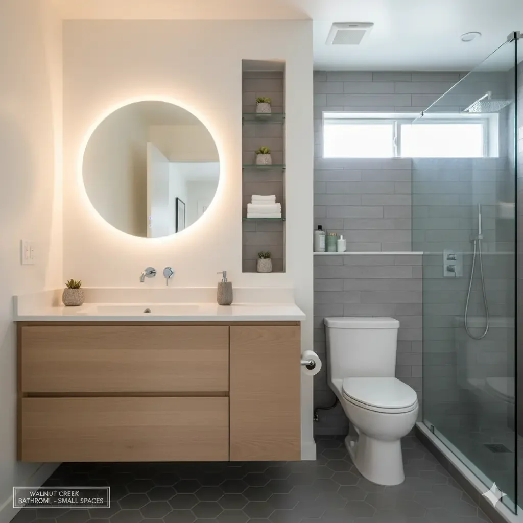 what are the best bathroom remodeling ideas for small spaces in walnut creek homes bathroom design