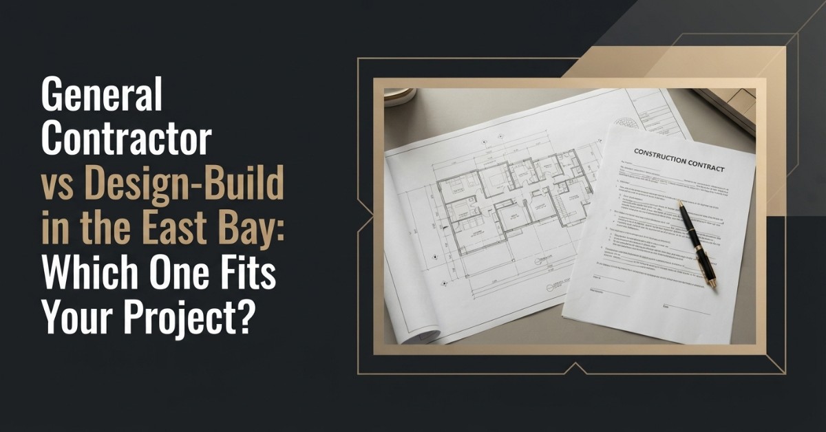 Reviewing a construction contract and plans for an East Bay remodeling project