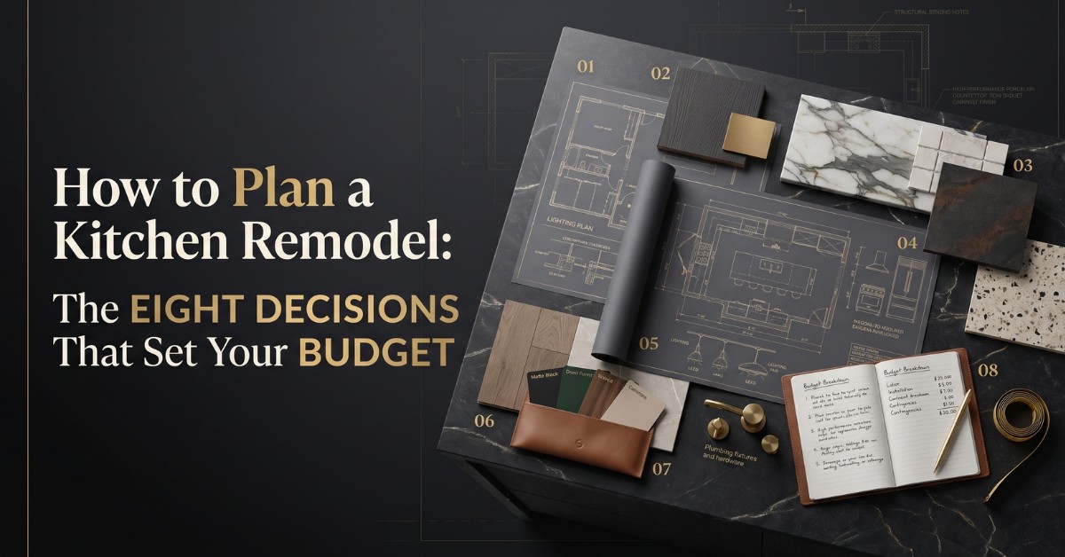 How to Plan a Kitchen Remodel — The 8 Decisions That Count